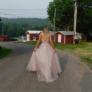 Light Pink Prom/Sweet 16 Gown